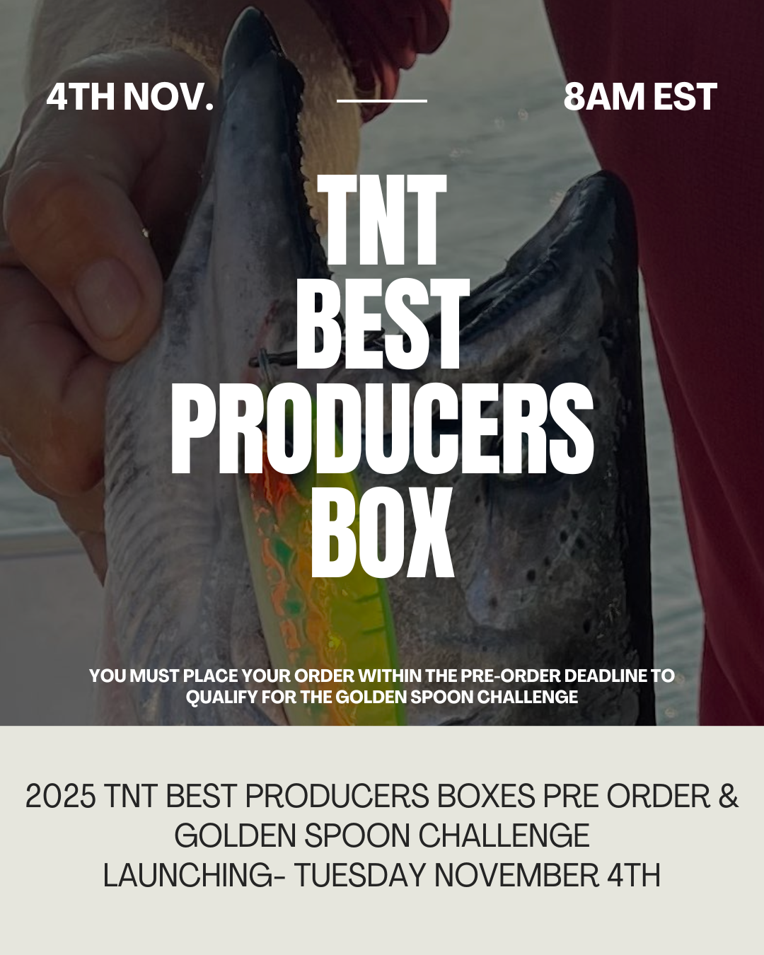 best fishing lure subscription box 2025 BEST PRODUCERS BOX- FALL – TNT Fishing Lures